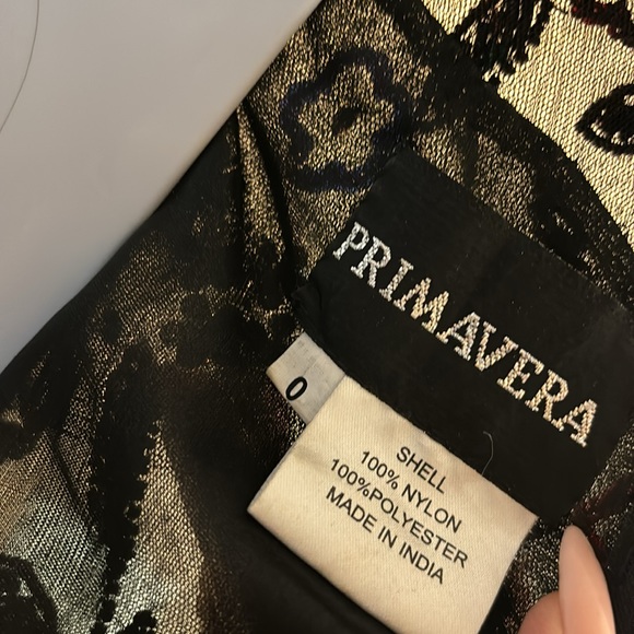 Promdress worn once . Beautiful beading and sequins thru out altered to fit 5’2 - Picture 9 of 9